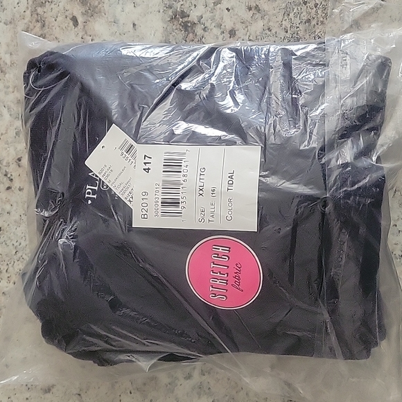 Girls Uniform Pique Polo Shirt 5-Pack - Tidal - Picture 5 of 5